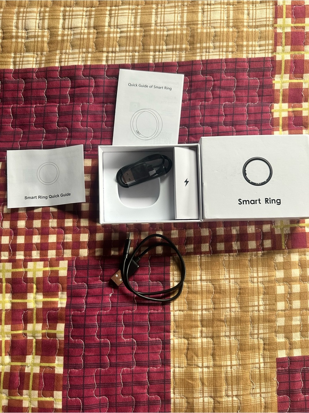Smart Ring Wireless Charging Kit - Black